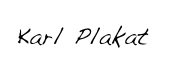 Karl Plakat